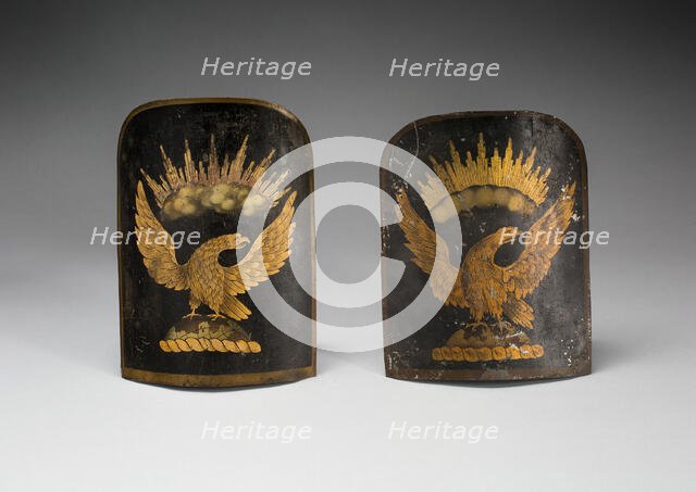 Two Hat Plates, 1810/30. Creator: Unknown.