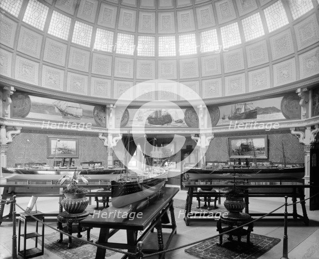 The P&O Pavilion, Royal Naval Exhibition, Royal Hospital, Chelsea, London, 1891. Artist: Bedford Lemere and Company