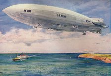 'The Ill-Fated R101', 1927. Artist: Unknown.