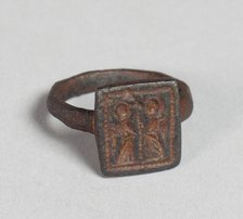 Signet Ring, European, 12th-13th century. Creator: Unknown.