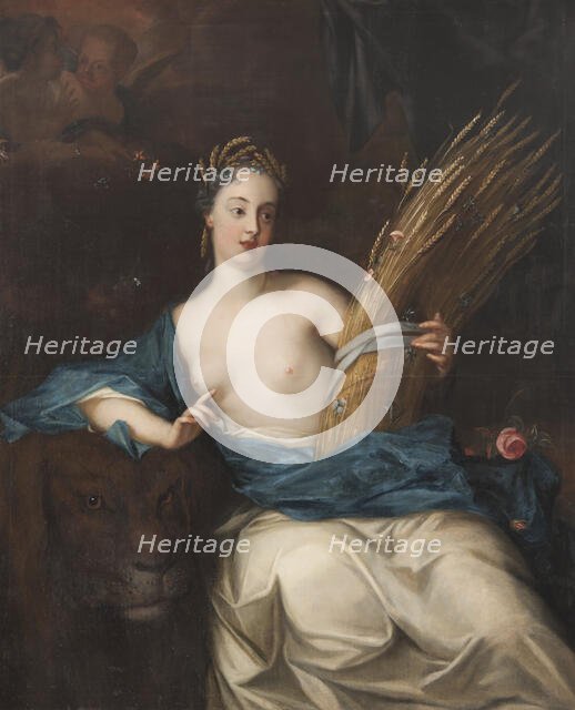 Ceres or Allegory of the Element Earth. Creator: Georg Engelhard Schroder.