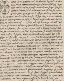Essempio di recammi, title page (verso), 1530. Creator: Giovanni Antonio Tagliente.