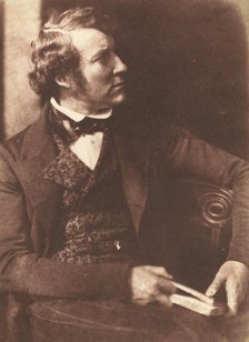 John Stuart-Wortley, 2nd Baron Wharncliffe, 1843-1847. Creators: David Octavius Hill, Robert Adamson.