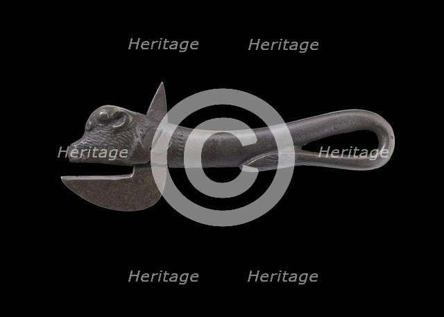 Bully beef can opener, 1914-1918. Creator: Unknown.