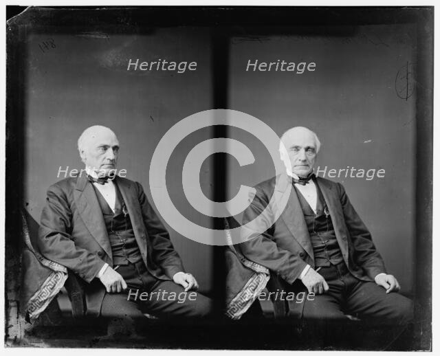 Lot M. Morrill of Maine, 1865-1880. Creator: Unknown.