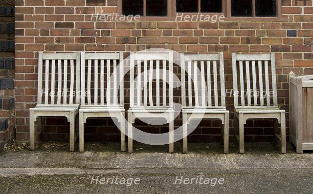 Chairs, Boscobel House, Boscobel, Shropshire, 2010. Creator: Peter Williams.