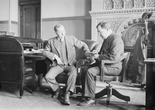 Governor Glynn and Frank Tierney, 1913. Creator: Bain News Service.