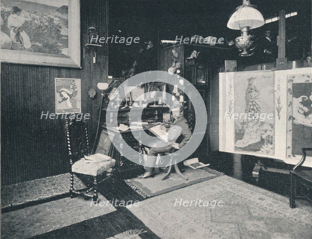 Louis John Rhead (1857-1926) was an English-born American, artist, illustrator, author and angler', Artist: Louis John Rhead Artist: Unknown