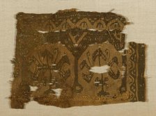 Panel, Egypt, Roman period (30 B.C.- 641 A.D.), 5th/6th century. Creator: Unknown.