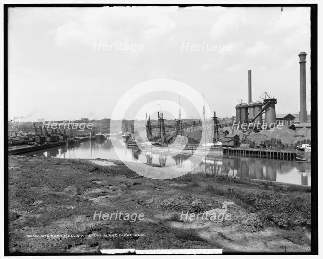 American Steel & Wire Company's plant, Cleveland, c1901. Creator: Unknown.