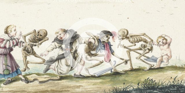 Dance of Death, 1660-c.1687. Creator: Gesina ter Borch.
