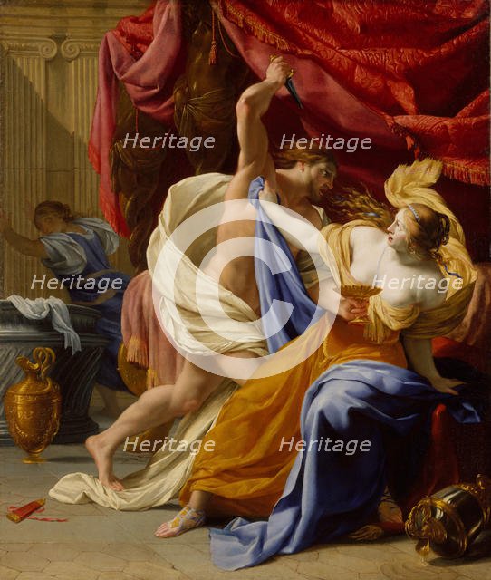 The Rape of Tamar, probably ca. 1640. Creator: Eustache Le Sueur.