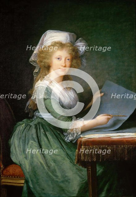 Princess Luisa Maria of Naples and Sicily (1773-1802), c. 1790. Creator: Vigée Le Brun, Louise Élisabeth (1755-1842).