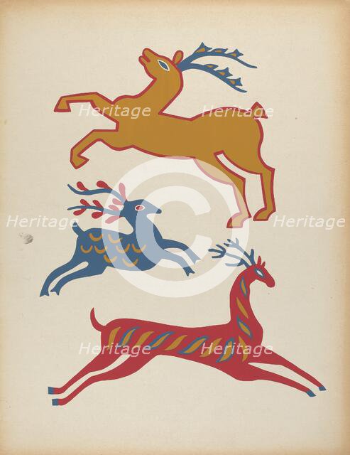 Plate 3: From Portfolio "Folk Art of Rural Pennsylvania", c. 1939. Creator: Unknown.