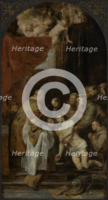 The Last Communion of Saint Francis of Assisi, 1619. Creator: Peter Paul Rubens.