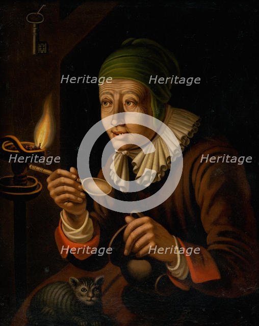 Witch, c. 1830. Creator: Rombauer, Janos (1782-1849).