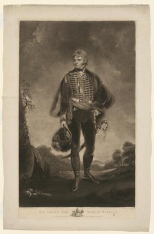 His Grace the Duke of Rutland, 1804. Creator: Charles Turner.