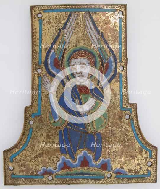 Cross Terminal, French, 12th century. Creator: Unknown.