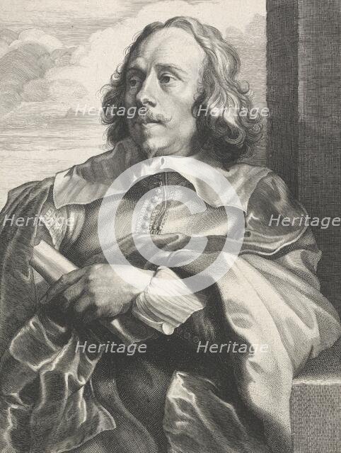 Robert van Voerst. From Icones principum virorum ('The Iconography), before 1637. Creator: Robert van Voerst.