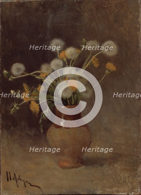 Dandelions, 1889. Artist: Levitan, Isaak Ilyich (1860-1900)