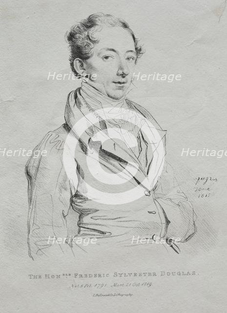 Honorable Frederic Sylvester Douglas, 1815. Creator: Jean-Auguste-Dominique Ingres (French, 1780-1867).