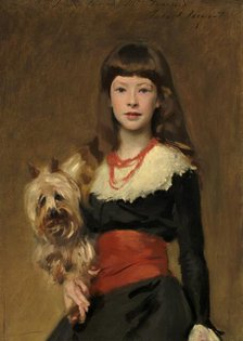 Miss Beatrice Townsend, 1882. Creator: John Singer Sargent.