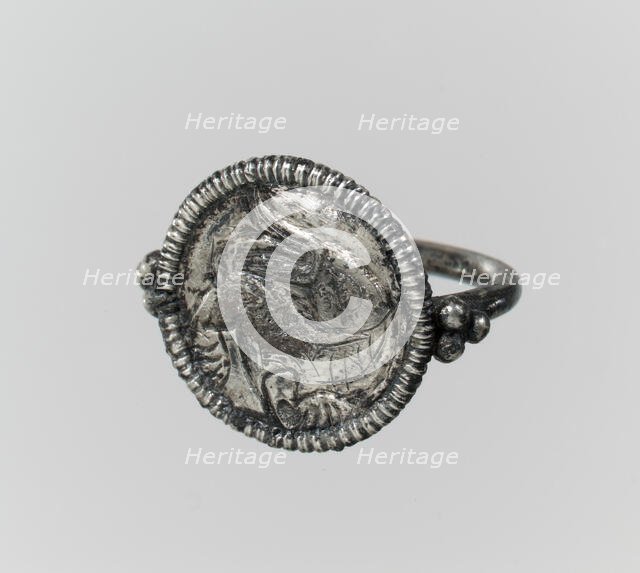 Finger Ring, Frankish, 6th- early 7th century. Creator: Unknown.