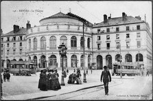 Rennes. Theatre, 1900s-1910s. Creator: Anonymous.