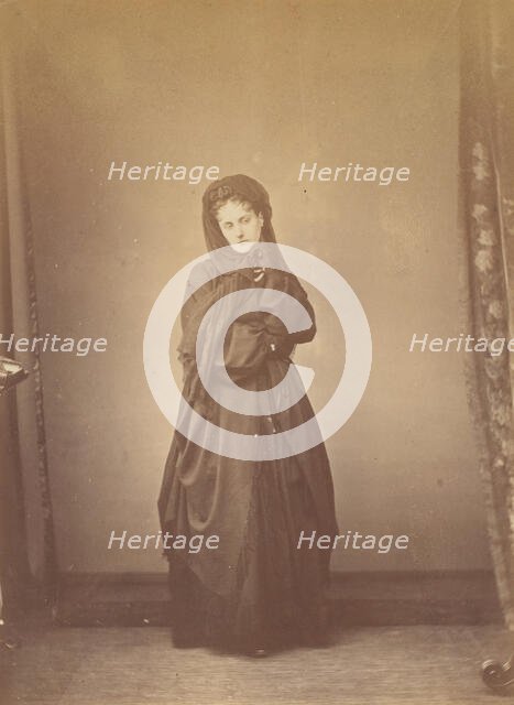 Sèriè à la Ristori, 1860s. Creator: Pierre-Louis Pierson.