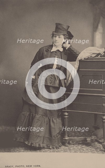 Victoria Claflin Woodhull (1838-1927) , Between 1866 and 1873.