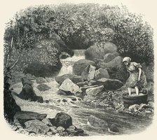 'On a Highland Stream', c1870.
