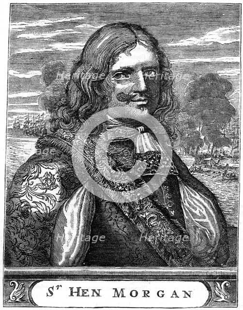 Captain Morgan, 17th century buccaneer, c1880. Artist: Unknown