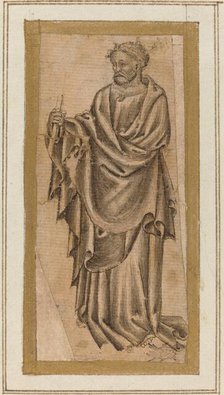 Standing Apostle, c. 1400. Creator: Unknown.