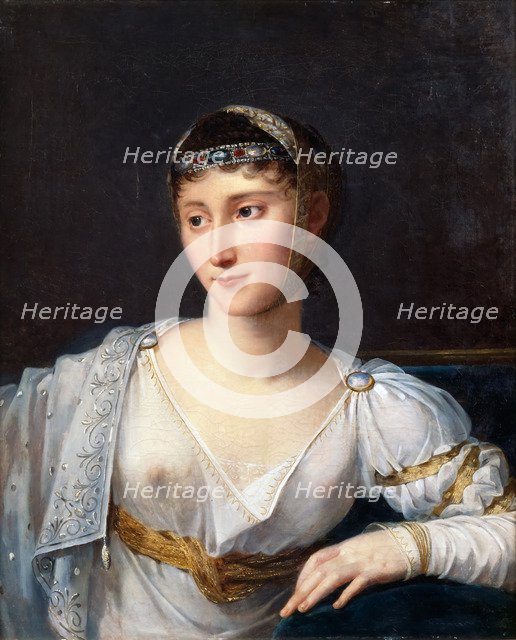 Pauline Bonaparte, Princess Borghese, Duchess of Guastalla (1780-1825). Artist: Lefévre, Robert (1756-1830)