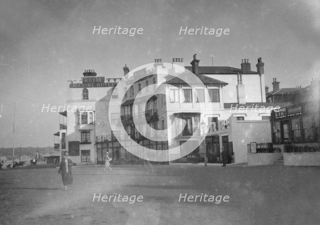 Royal Marine Hotel, Cowes, Isle of Wight, c1935. Creator: Kirk & Sons of Cowes.