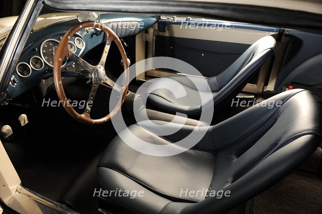 Siata Mille Miglia by Touring 1952. Artist: Simon Clay.