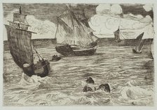 Marine, 1865-66. Creator: Edouard Manet.