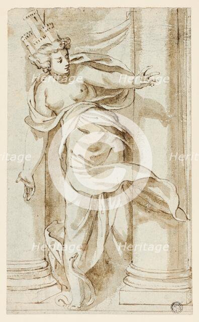 Cybele Stepping on a Serpent, n.d. Creator: Unknown.