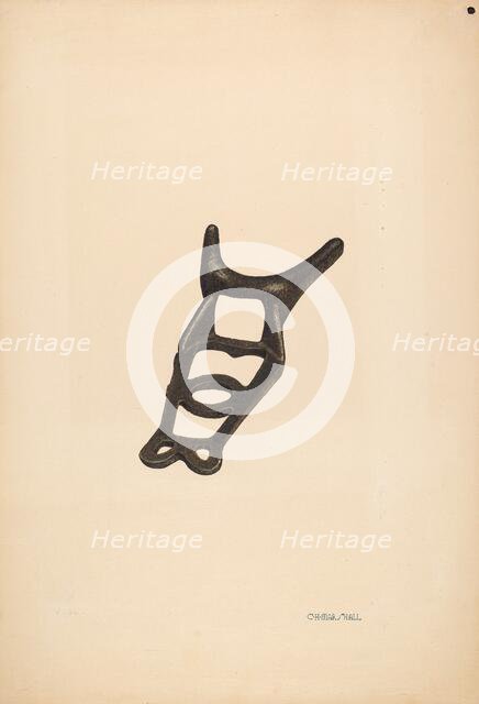 Bootjack, c. 1940. Creator: Claude Marshall.