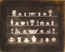 Articles of Porcelain, c.1844. Creator: William Henry Fox Talbot.