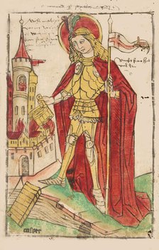 Saint Florian, ca. 1460. Creator: Casper.