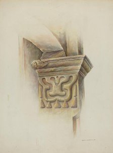 Capital on Column, 1937. Creator: Gerald Transpota.