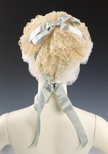 Morning cap, American, ca. 1890. Creator: Unknown.