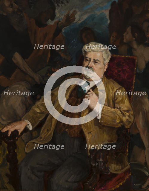 Portrait of Director Feliks Kopera, 1937. Creator: Fryderyk Pautsch.