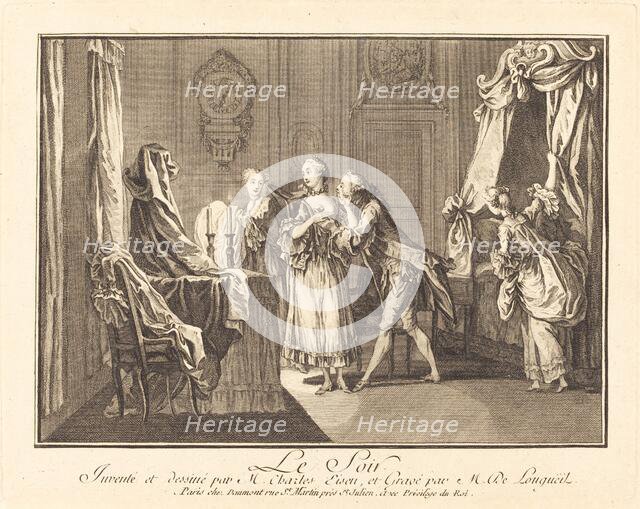 Le soir. Creators: Joseph de Longueil, Charles Eisen.