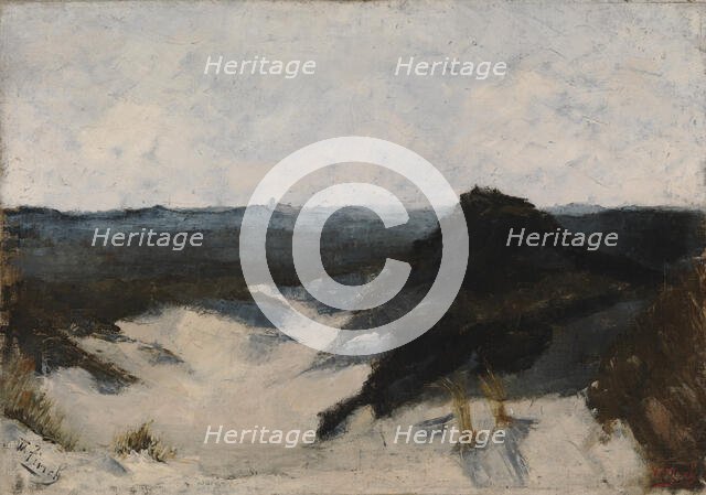 Shore View, Knocke, 1885. Creator: Alfred William Finch.