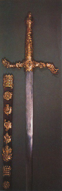 'Great Sword of State with scabbard', 1953. Artist: Unknown.