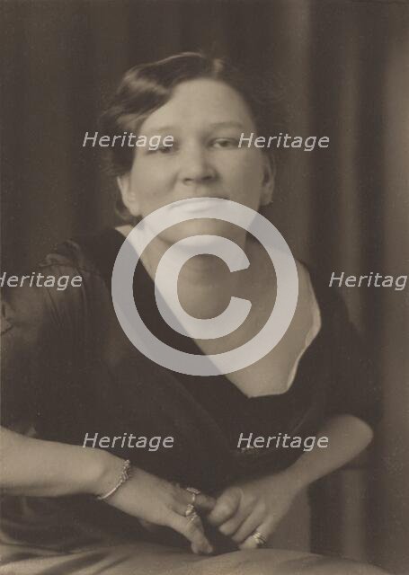 Phyllis Hatton, about 1900. Creator: Frederick Henry Evans.