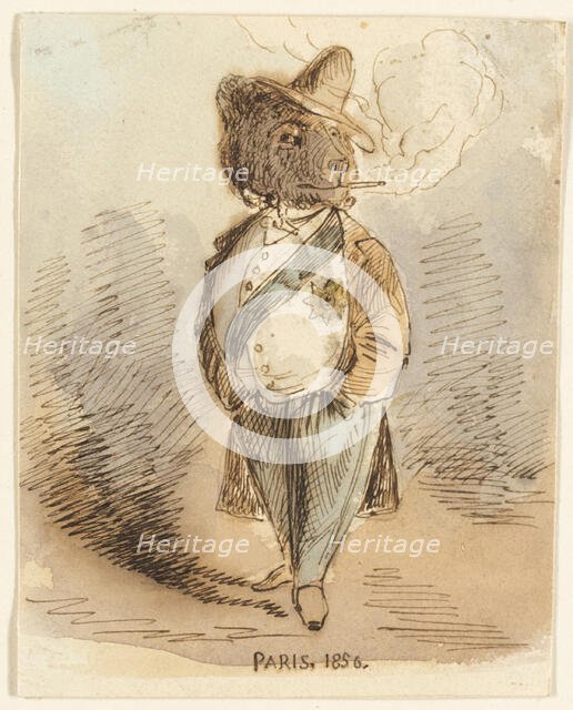 Paris 1856, c. 1856. Creator: John Leech.