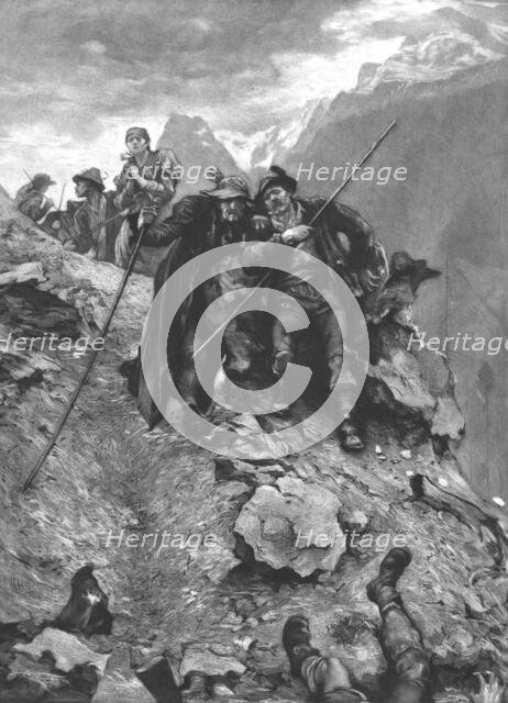 ''The Poachers Fate', after Hubert Herkomer, Esq., A.R.A., c1880-83. Creator: Hubert von Herkomer.